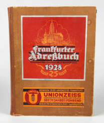 Amtliches Frankfurter Adreßbuch 1928