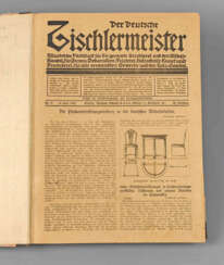 Der deutsche Tischlermeister 1922 / 1923