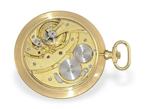 Taschenuhr: Cartier "Montre Couteau", um 1930, flachste von Cartier gebaute Taschenuhr, gesamte Uhr nur 4mm stark - фото 2