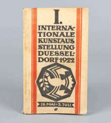 Erste Internationale Kunstausstellung Düsseldorf, Katalog 1922