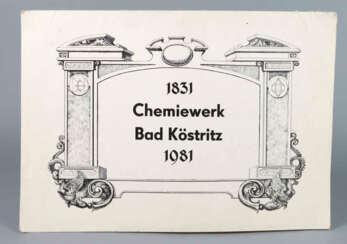 Mappe Chemiewerk Bad Köstritz 1831-1981