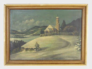 Winterabend - Schweitzer, Heinz 1946