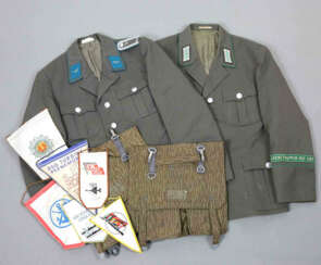 Posten NVA Uniform u.a.