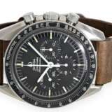 Armbanduhr: legendärer Omega Chronograph, Omega Speedmaster "Moon-Watch" Ref.145.022, Baujahr 1970 - Foto 1