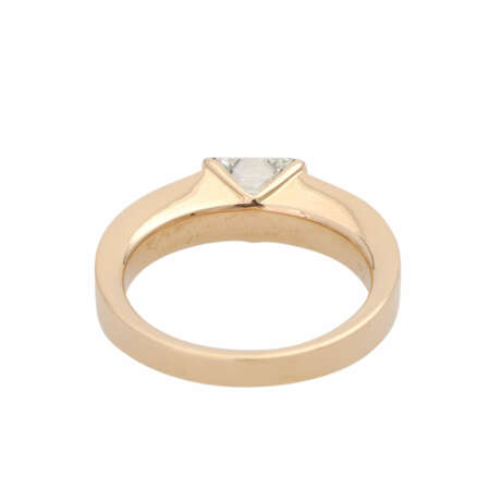 WEMPE Ring mit 1 Prinzess-Diamant, ca. 1,05 ct, - Foto 4