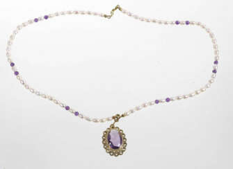 Amethyst Perl Collier - GG 333/375