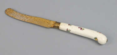 Meissen Messer mit Porzellangriff um 1760