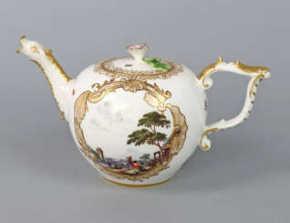 Meissen Rokoko Teekanne um 1740