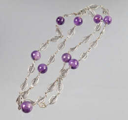 Amethyst Silber Collier