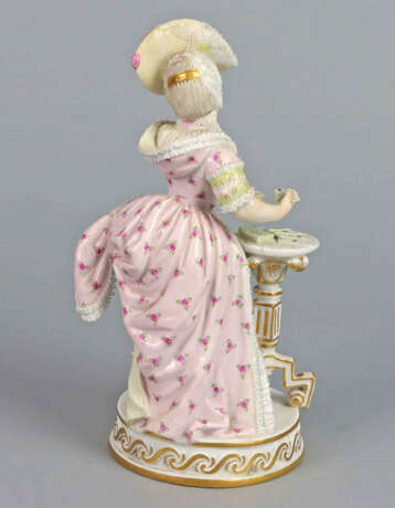 Meissen Figur *Kartenlegerin* 19. Jhd. - Foto 2