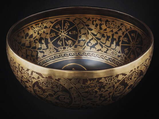 Healingbowl® Luxury Mustang MN-054 Healingbowl Окрашенная бронза Ручная ковка Népal 2024 - photo 1