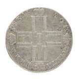 Pi&egrave;ce en argent d`un rouble de 1801. Paul Ier (1796-1801) Silber At the turn of the 18th -19th century - Foto 2