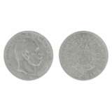 Silver coin 5 marks. Germany 1876. Silver 19th century - photo 1