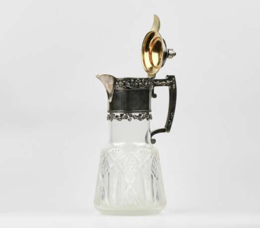 Crystal jug in silver. 13th Artel. Moscow Gilding Napoleon III At the turn of 19th -20th century - photo 2