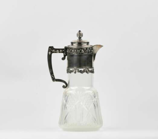 Crystal jug in silver. 13th Artel. Moscow Gilding Napoleon III At the turn of 19th -20th century - photo 6