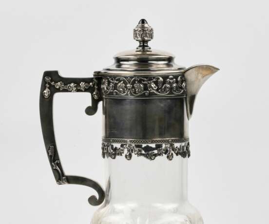 Crystal jug in silver. 13th Artel. Moscow Gilding Napoleon III At the turn of 19th -20th century - photo 7