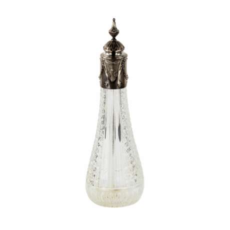 Verseuse en cristal et argent du debut du XXe si&egrave;cle. Silver 84 Crystal Early 20th century - photo 2