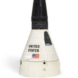 A THREE-PIECE SCALE MODEL OF THE GEMINI CAPSULE - photo 1