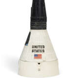 A THREE-PIECE SCALE MODEL OF THE GEMINI CAPSULE - photo 2