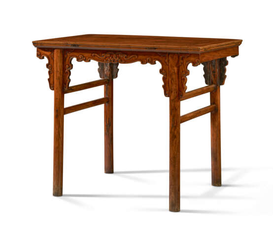 A HUANGHUALI RECESSED-LEG WINE TABLE - photo 3