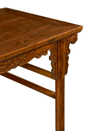 A HUANGHUALI RECESSED-LEG WINE TABLE - photo 4