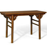 A HUANGHUALI RECESSED-LEG WINE TABLE - photo 2