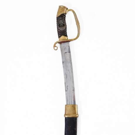 Russian saber of dragoon officers. Brass Late 19th century - photo 1