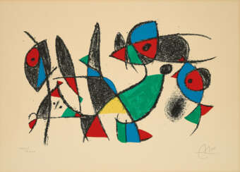 Aus: Joan Miró. Der Lithograph II