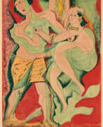 André Masson. Madame Potiphar (Aus: Louis Aragon. Les Amants Célèbres)