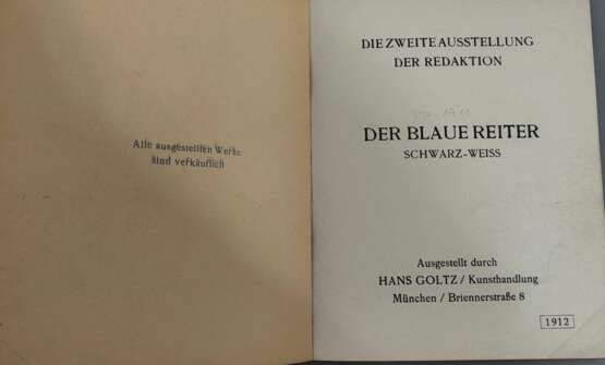 Der blaue Reiter, Katalog 1912 - photo 2