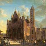 Prozession vor der Kathedrale von Siena - фото 1