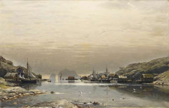 Fischer im Fjord - фото 1