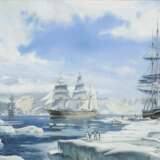 Amerikanische Schiffe in der Antarktis - Foto 1