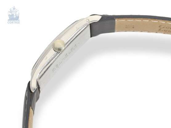 Armbanduhr: Omega Rarität, große Art déco Herrenuhr mit Platingehäuse, Omega 1930, gefertigt für den bekannten Juwelier Udal & Ballou in New York - фото 2