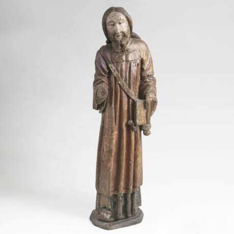 Gotische Figur eines Pilgers 'Hl. Jakobus d.Ä.' - Foto 1