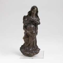 Frühbarocke Figur 'Maria aus einer Kreuzigungsgruppe'