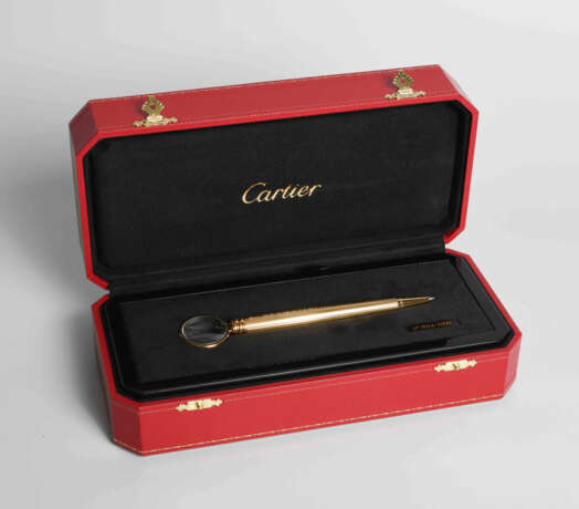 Cartier, Kugelschreiber mit Lupe - photo 3