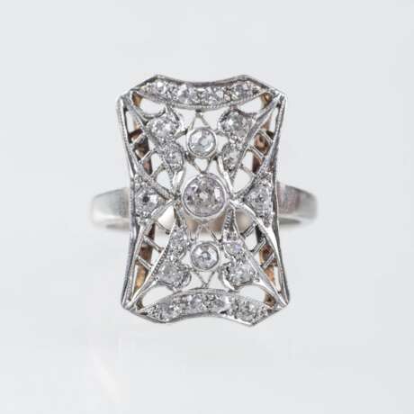Jugendstil Diamant-Ring - Foto 1