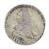 Silver ruble of Peter II in 1729. Silver Baroque Early 18th century - photo 2