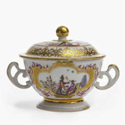 A bouillon cup