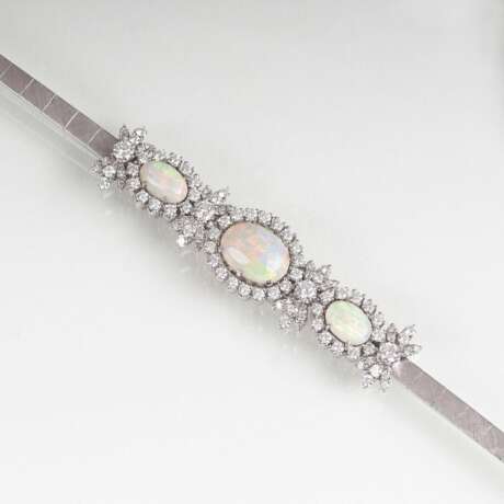 Vintage Brillant-Opal-Armband - фото 1