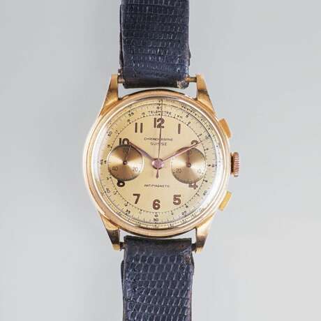 Vintage Herren-Armbanduhr 'Chronographe Suisse' - photo 1