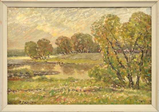 Paysage d&amp;39;&eacute;t&eacute; Mid-20th century - photo 1