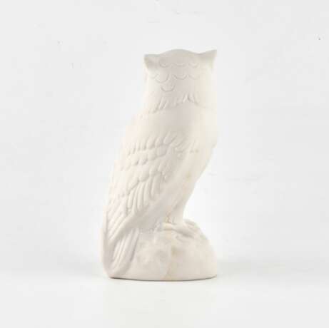 Hibou en porcelaine de l usine Gardner. Biscuit (porcelain) Late 19th century - Foto 3