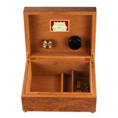 Humidor with musical mechanism by Reuge Music. 