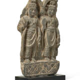 A GREY SCHIST FRIEZE DEPICTING BODHISATTVAS - фото 4