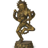 A GILT-BRONZE FIGURE OF VAJRAVARAHI - photo 1