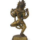 A GILT-BRONZE FIGURE OF VAJRAVARAHI - photo 3