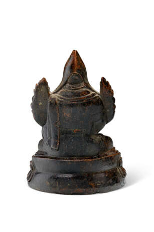 A BRONZE FIGURE OF TSONGKHAPPA - photo 4