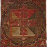 A PAINTING OF A HEVAJRA MANDALA - photo 1